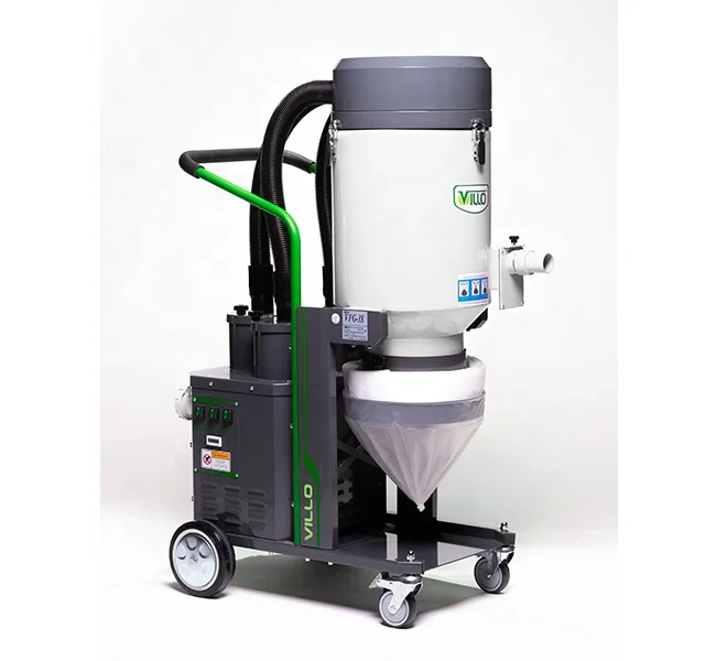 Single Phase HEPA Industrial Vacuum Cleaner for Concrete Floor Grinding Metal Processing