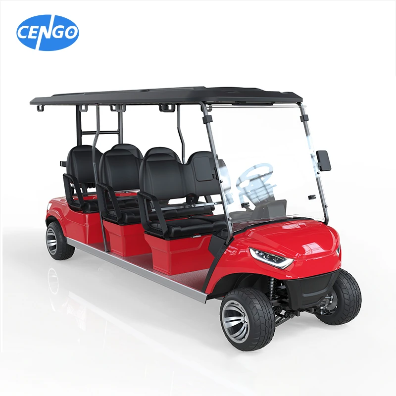 Cengo NL-JY6 Luxury 6-seater Electric Golf Car Golf Buggy Cart Product For Yard and Golf Course