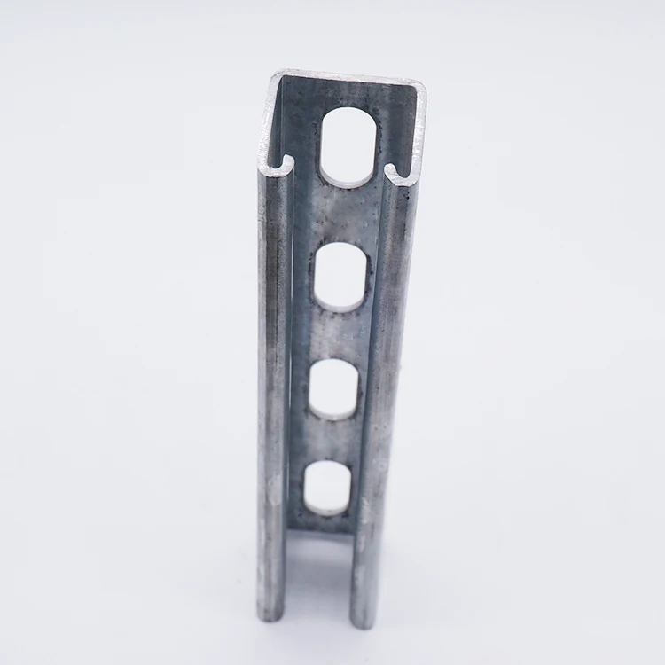  Galvanized punched steel strut channel/galvanized c channel