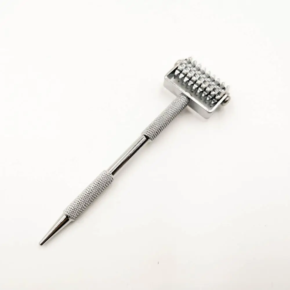 Wholesale Copper Face Beauty Dermal Roller with Acupuncture Ear Probe