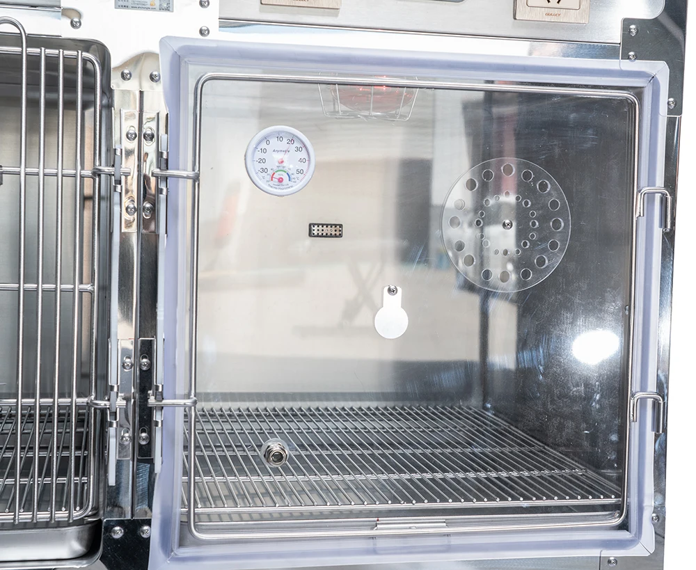 Veterinary dog cat cage bank stainless steel modular cage banks