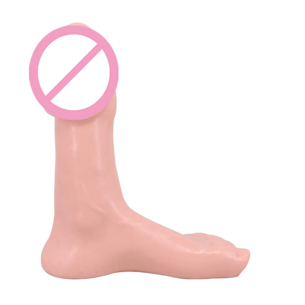 Pussy Foot Sex Huge Dildo Realistic Hand Shaped Dildo Toy Female Masturbator New Design Dildo For Couples