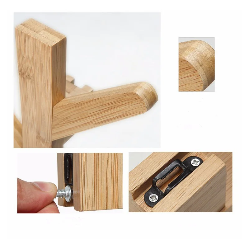 Premium Bamboo Cup Holder Practical Design Coffee Cup Holder