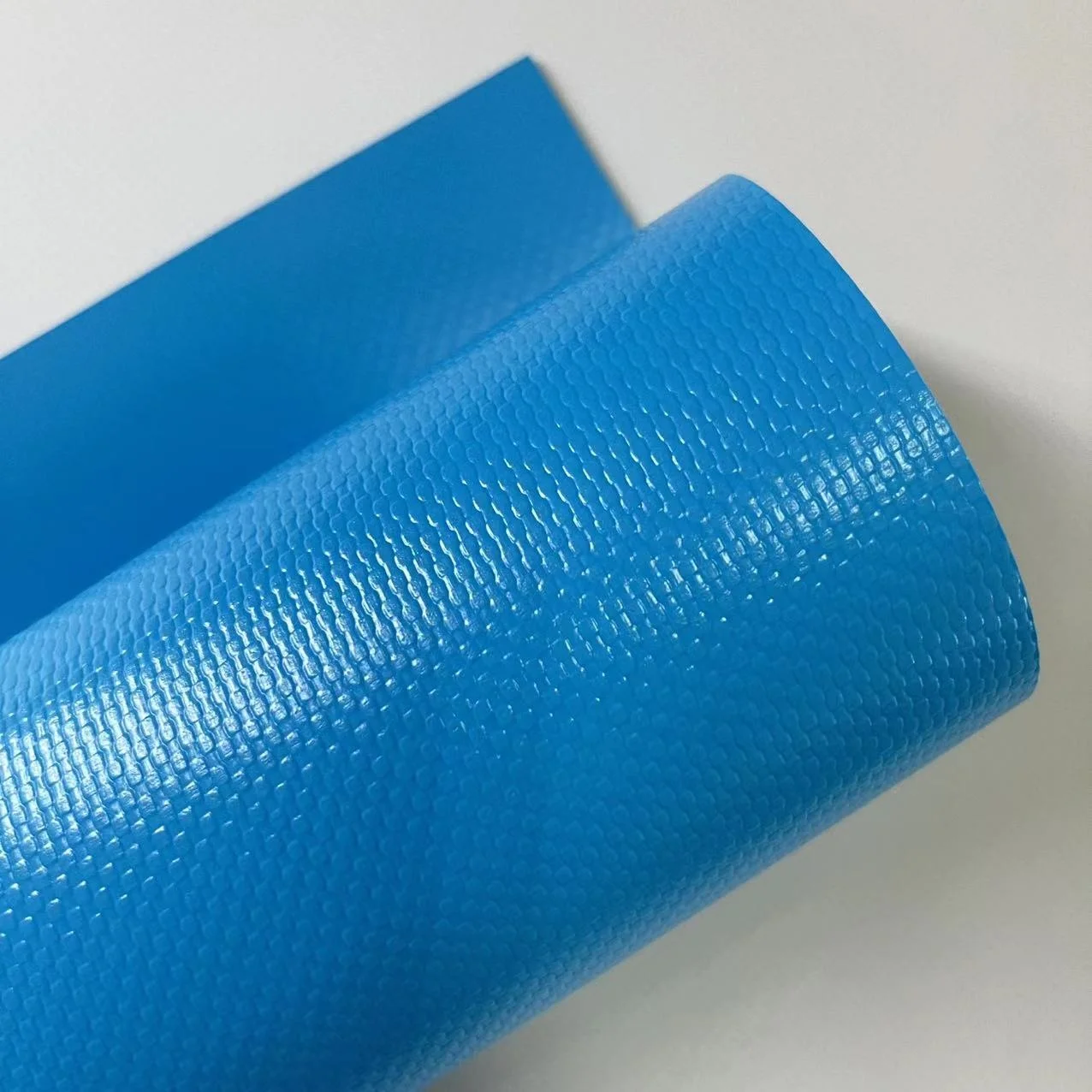 1000d*1000d 30*30 membrane structure blue color 850g/950g high strength coated fabric