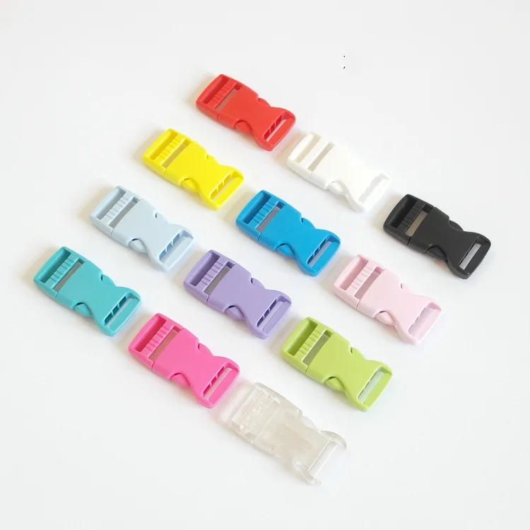 15 mm Color Plastic Side Buckle Color Plastic Quick Released Buckle