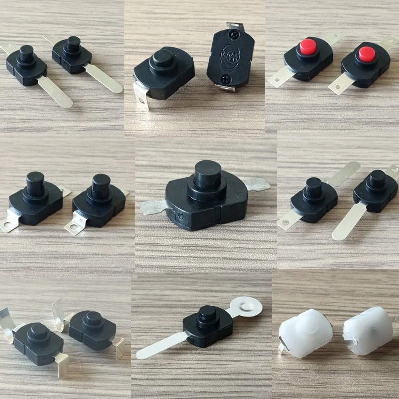 Latest PBS-33B push button switch locking latching on - off spst for slot machine