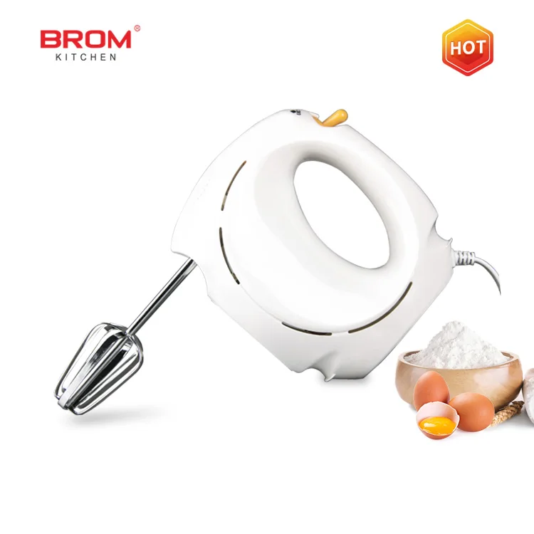 Beating Kneading Flour Whipping Machine Steel Hook OEM Wholesale Kitchen Hand Beater Cake Machine Food Mixer Electric Egg Beater