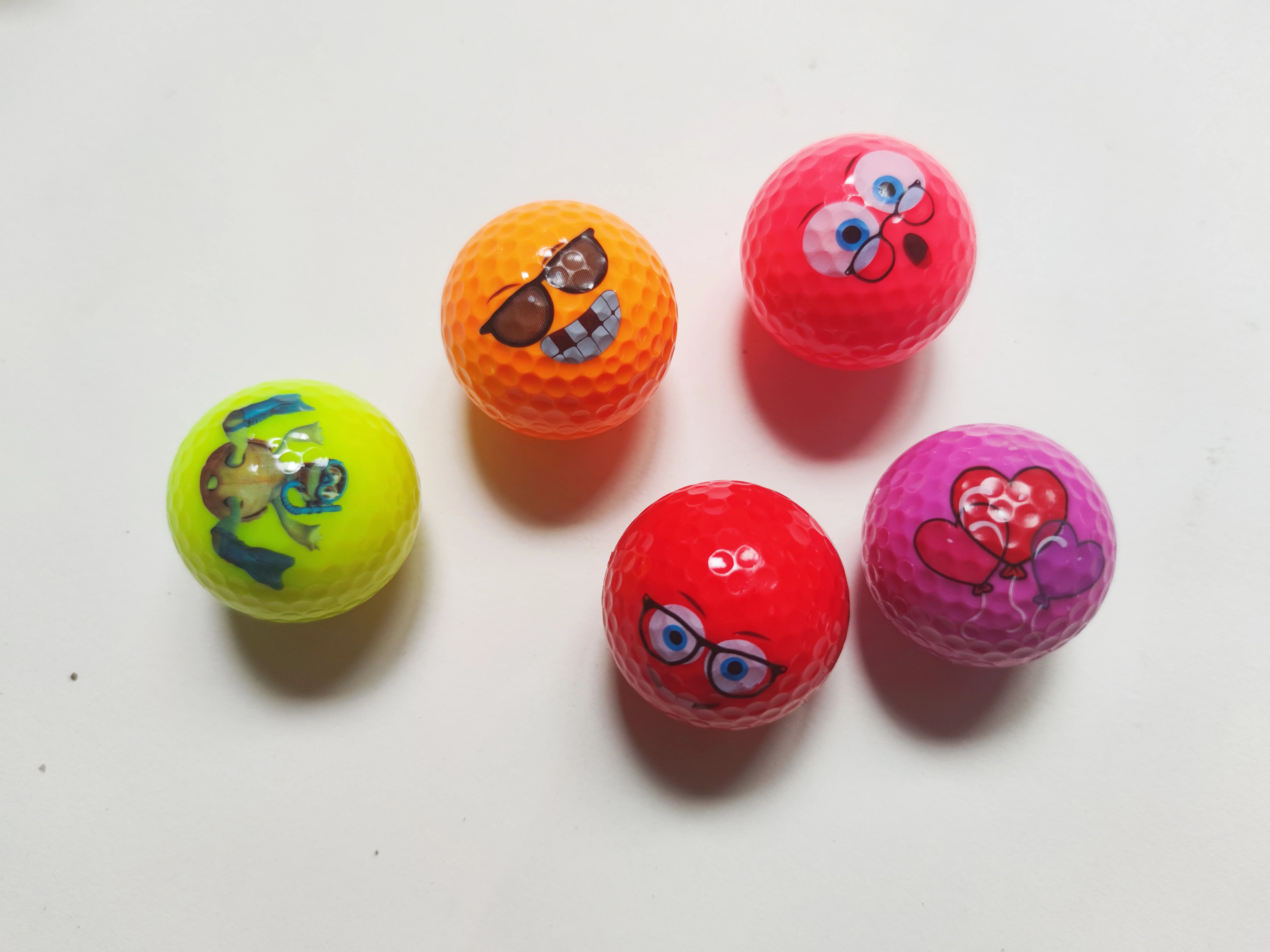 Wholesale 2 Layer golf ball gift set custom logo golf balls clamshell packaging 12 pack cuistimozable golf balls