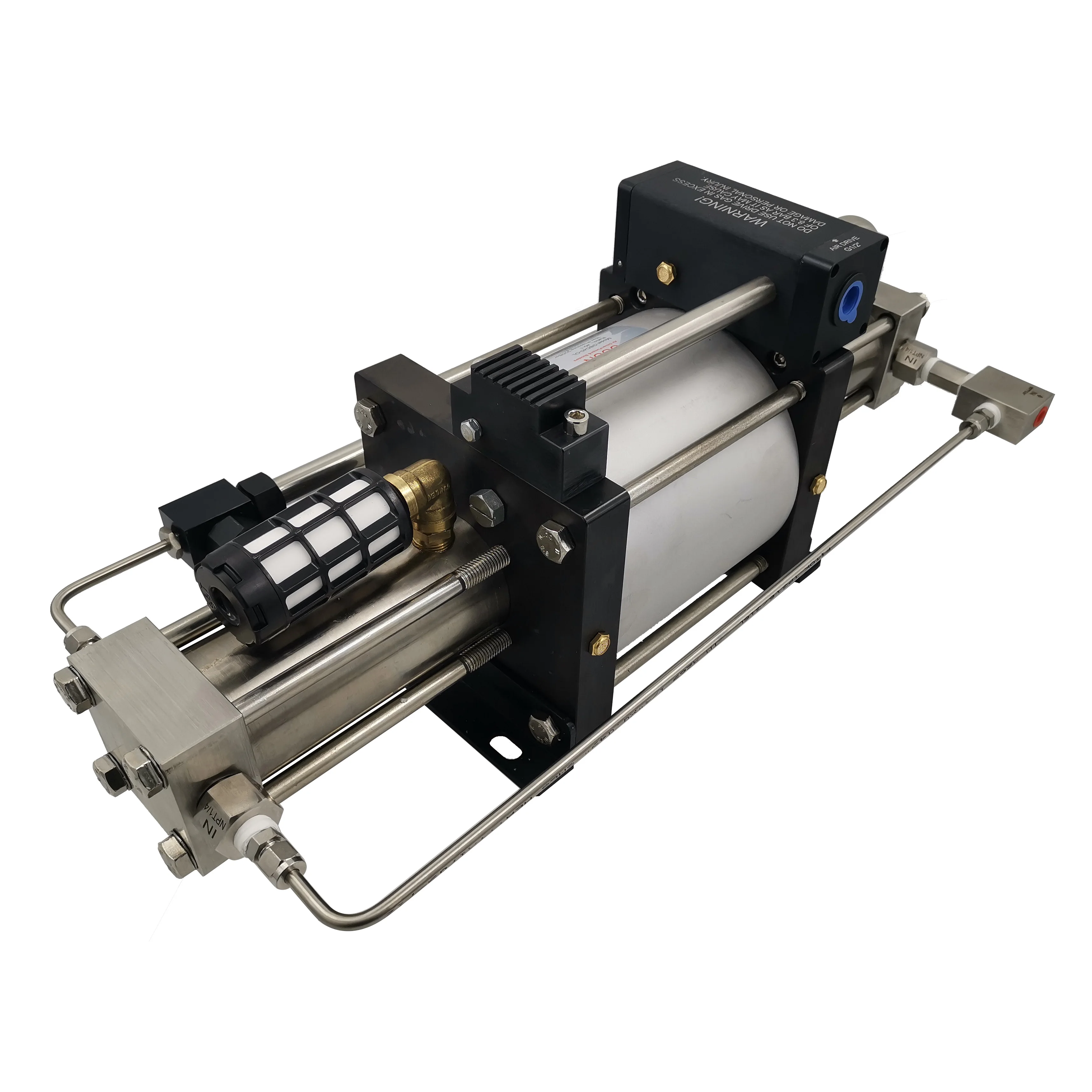Hot Sale USUN Model:GBD40 20-30MPA High Pressure air Driven Nitrogen/helium/argon Gas Booster Pump for Testing