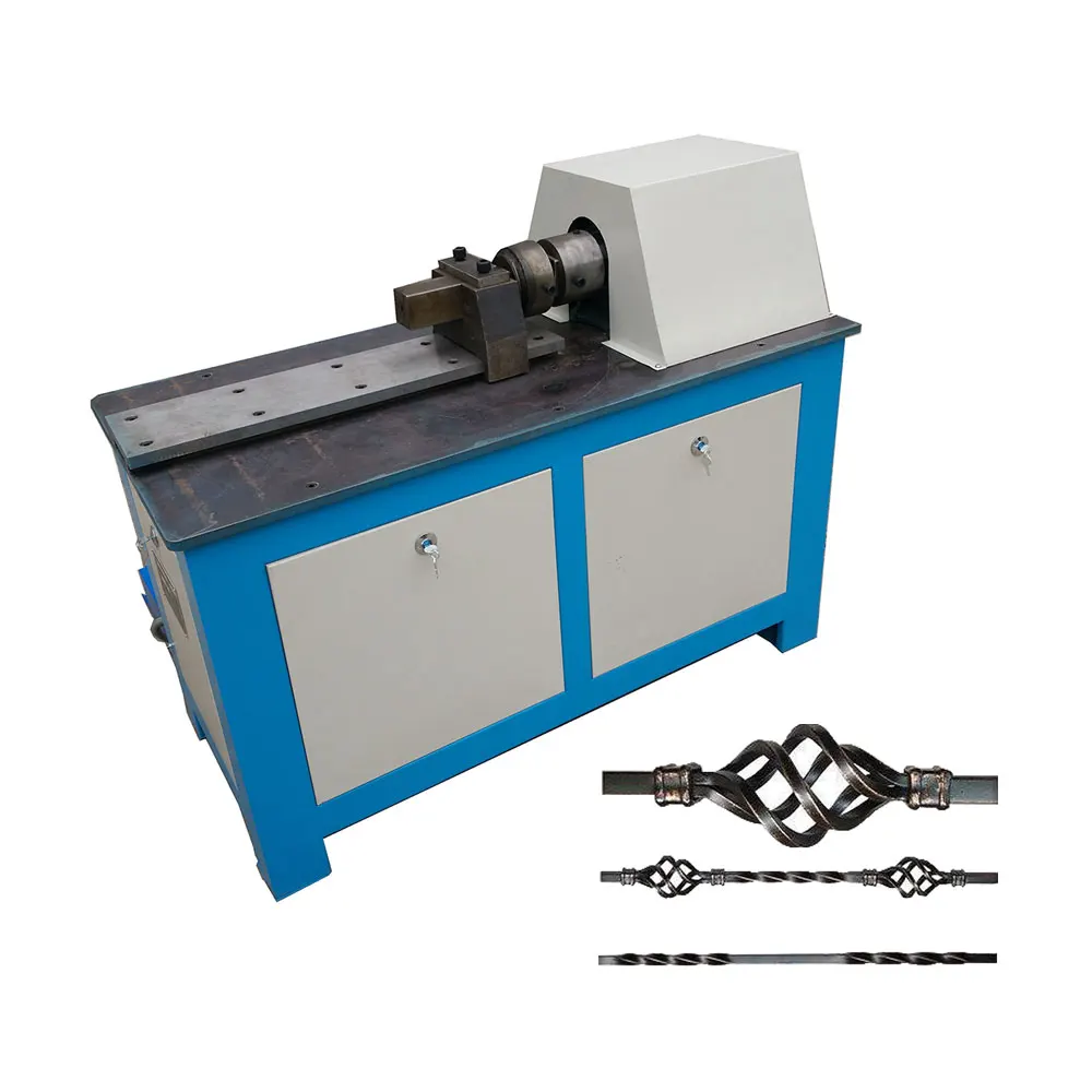 Два в одном, кованая железная корзина для цветов и скручивающая машина