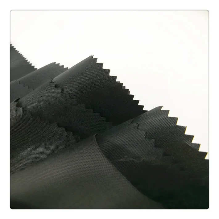 420D polyester oxford fabric waterproof with PU coated plastic bottle fabric