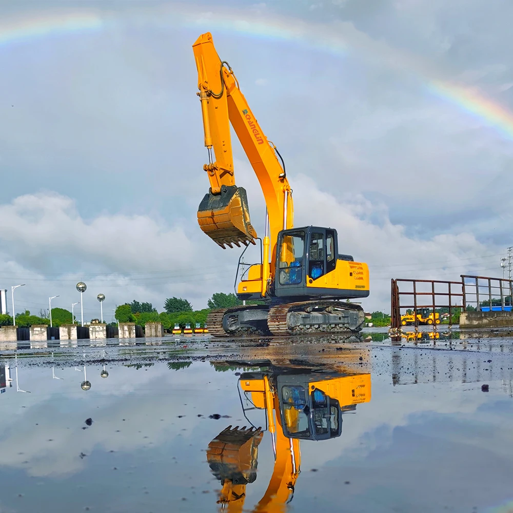 Professional Factory Middle Crawler Hydraulic Excavator Machine 21 ton Middle Excavator With Best Quality