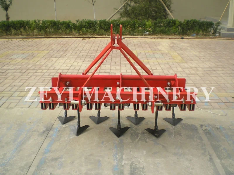 wholesaler in China 50-80 HP Diesel 3 Point Linkage V Type 11 Tine Cultivator