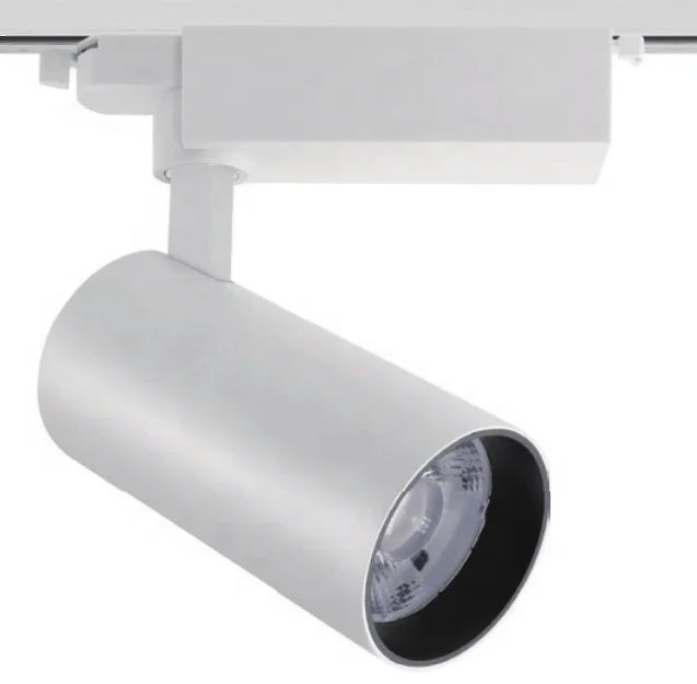 Good effect High quality modern ceiling 20W 25W 2 3 4 wires aluminum  led COB track light system