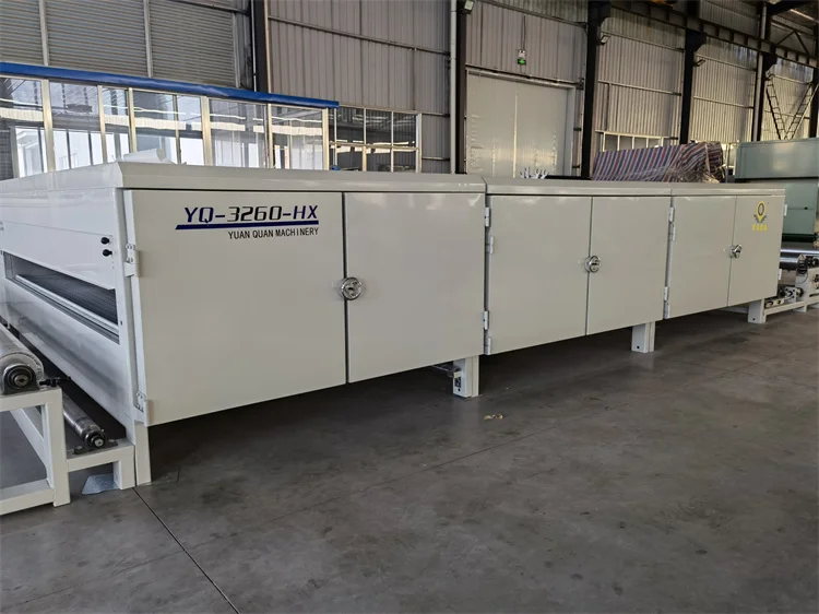 Non woven oven equipment with single conveyor for  Soft Wadding