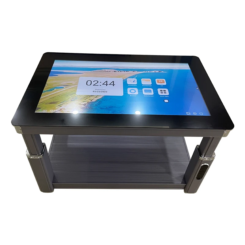 New product waterproof multiple size 43 50 55 65 inch smart teaching touch table for school and office