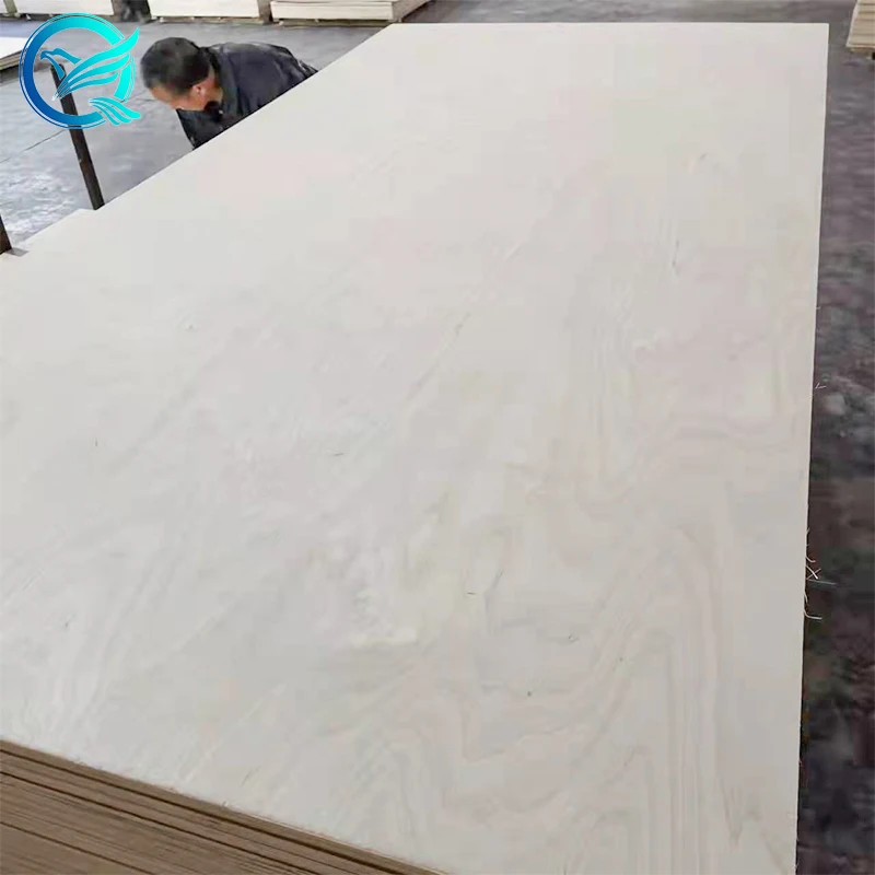 5mm flexible poplar plywood / flexi bendable plywood sheets for furniture and laser cut