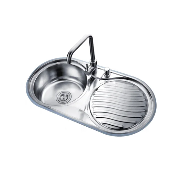 cheap oval shaped handwashing sink designed plastic sink of kitchen algeria Modern Desgin sink