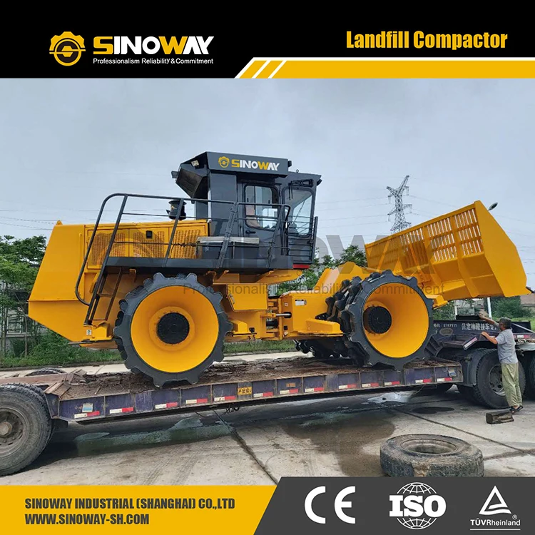 New Condition Trash Compactor 26 ton Refuse compactor for Waste and