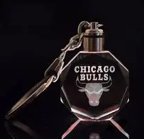 Брелок для ключей с 3d кристаллами брелок лазерной гравировкой