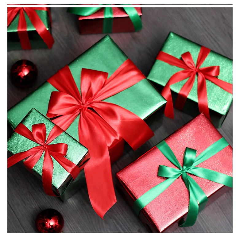 
Custom design factory Wholesale Paper Box With Bowknot For Christmas Gift outlet Packing Box 