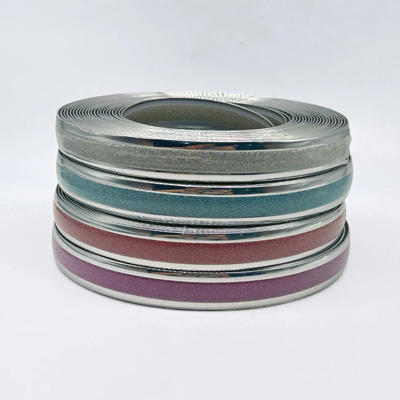 Chrome Golden Strip Furniture Self-adhesive Decorative Edge Banding Trim