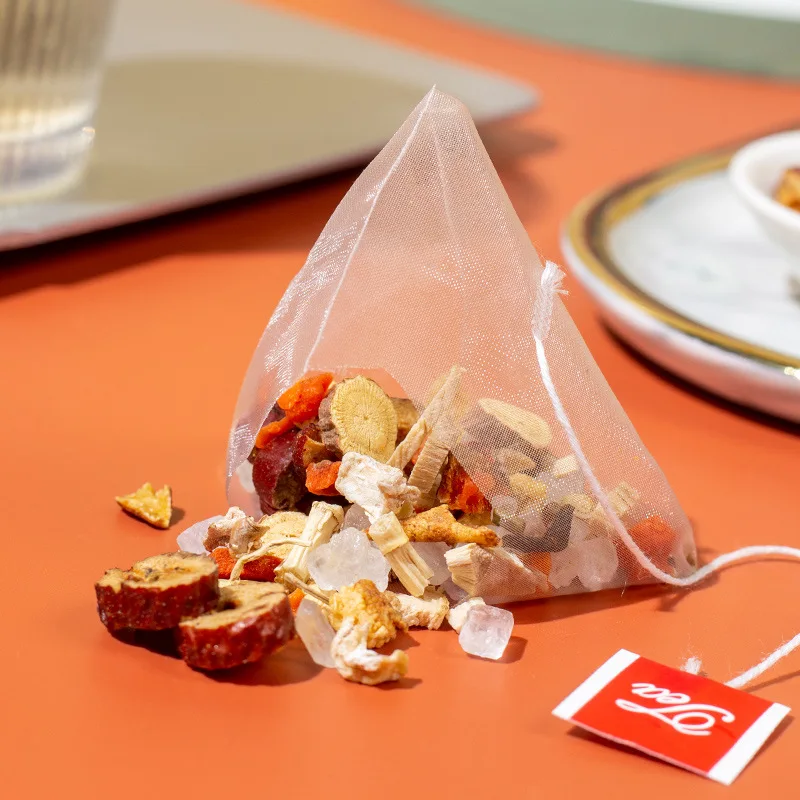 Wholesale  packaging flower flavor tea customizable Triangle bag chinese herb bulk mixed tea bag dried fruit tea