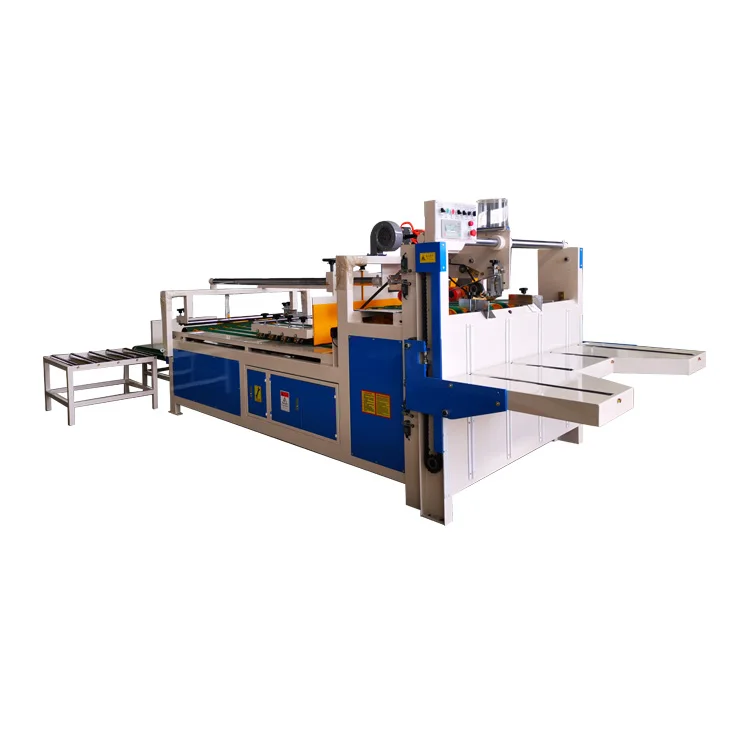zhaoli Semi-auto box folder gluer machine for gluing