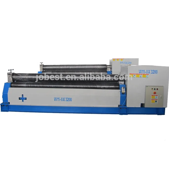 Механический симметричный W11 3-ролик листопрокатного машины