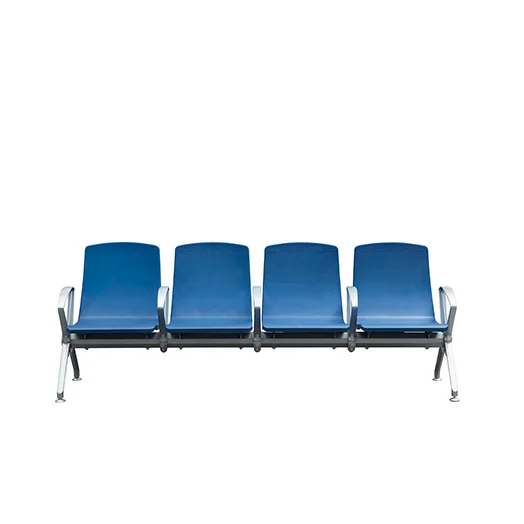 KEDE manufacturer OEM/ODM pu metal  3 seats airport railway station hospital waiting chair