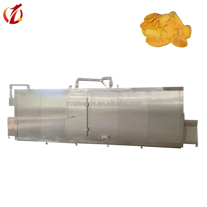iqf freezing machine continuous tunnel blast contact plate freezer  freezer