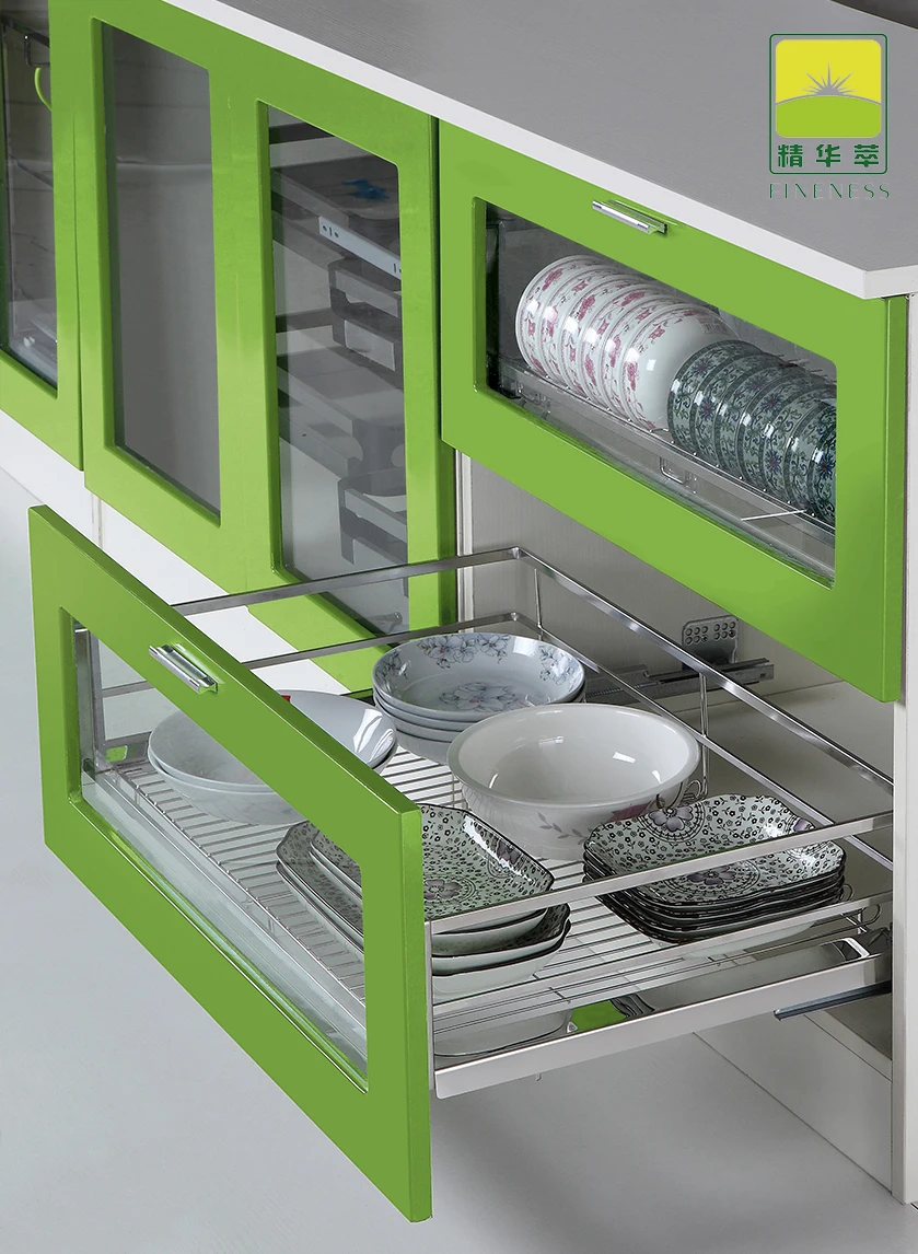 High quality Stainless steel kitchen basket pull out basket