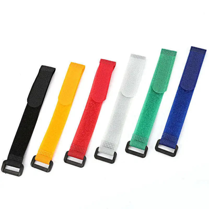 Cable Ties Binding Strap Patch Velcroes 100% Nylon Hook and Loop Velcroes Custom Data Cable Ties Binding Strap Velcroes