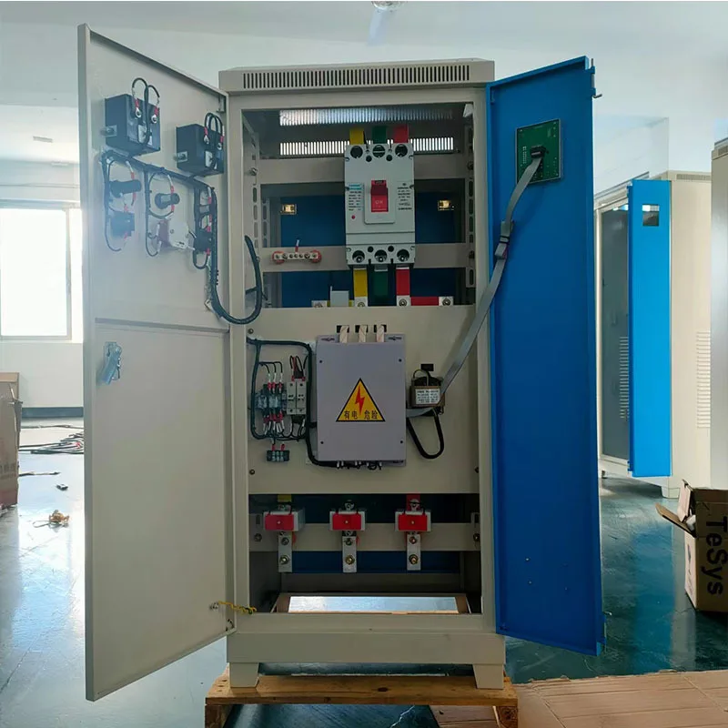 Online motor soft starting cabinet fan water pump soft starting high and low pressure  control  panel complete set manufacturers