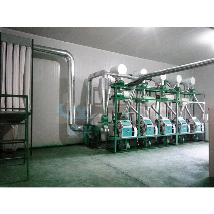 20 Ton Per Day Wheat Flour Milling Machine Electric Flour Mill