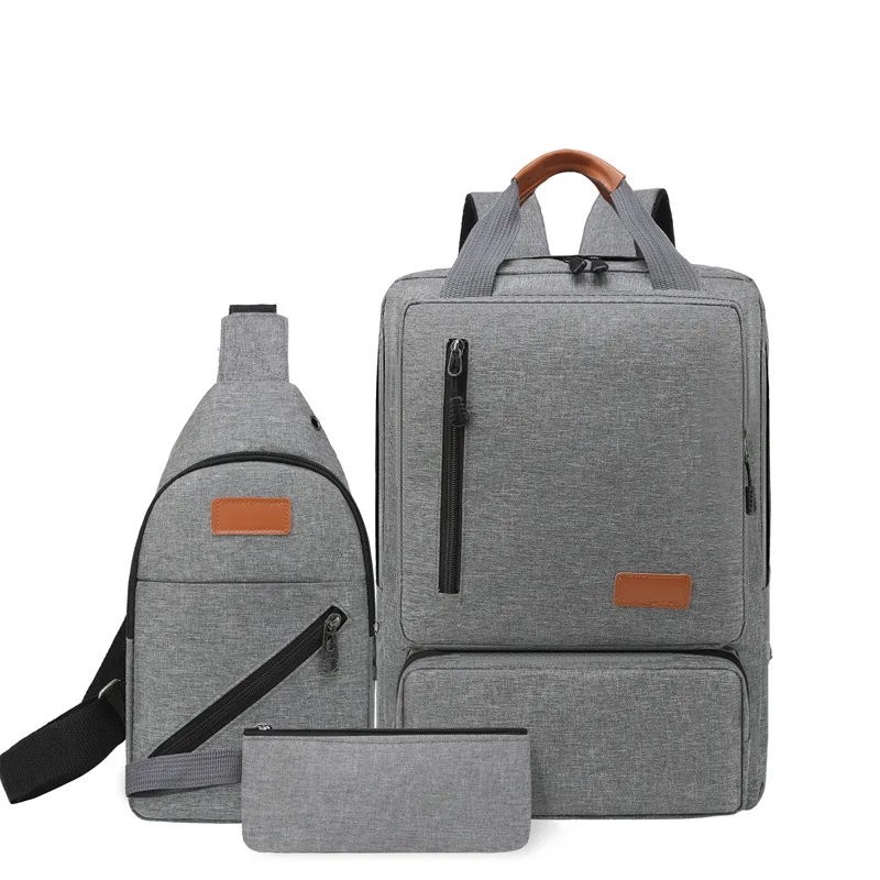 3 in 1 Book Bags School Backpacks Set Children New Fashion School Bags Set for boys with usb port