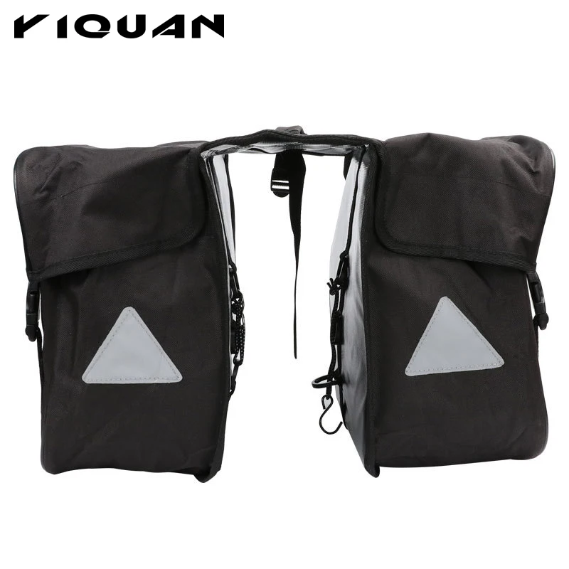 black bike bag large pannier trunk bike bag rear rack seat bag for bicycle