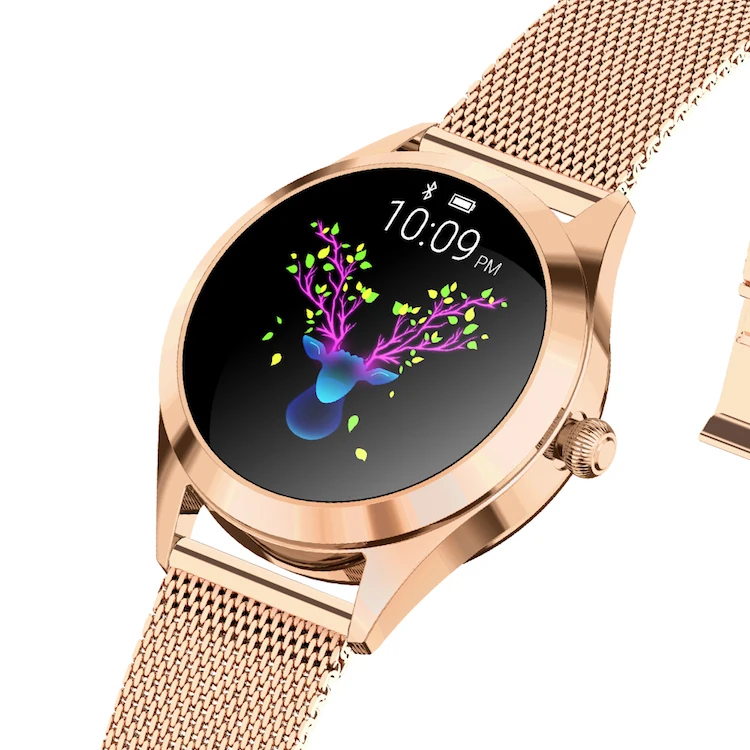 Top sale smart watch woman blood pressue heart rate health fashion waterproof fitness band watch lady women smartwatch