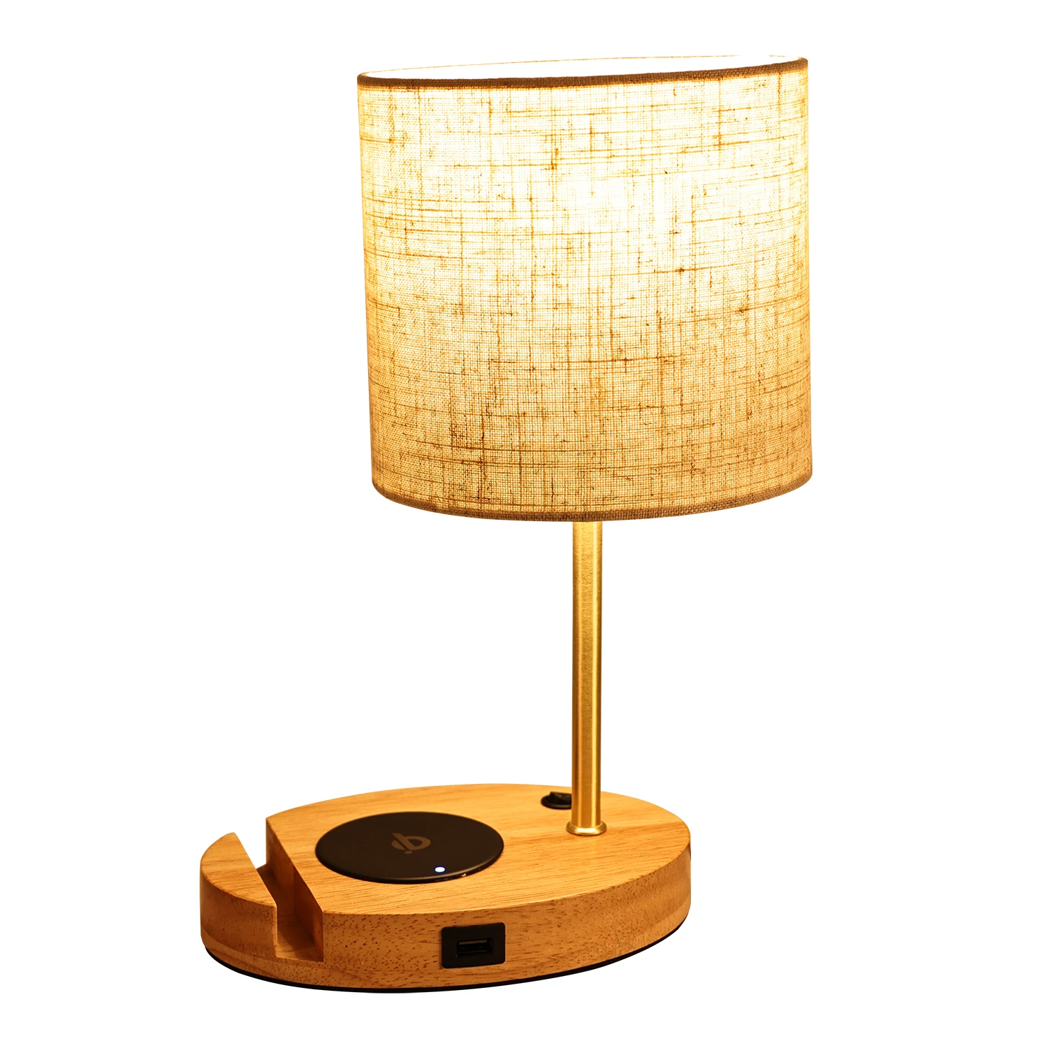 TIANHUA Nordic Simple Creative Bedside Luxury Decor Table Desk Light Lamp Smart Led Cordless Chargeable Modern Table Lamp