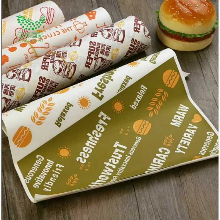 Deli Wax Paper Food Picnic Paper Sheets Greaseproof Deli Wrapping Sheets For Restaurants,Baking,Picnics,Parties