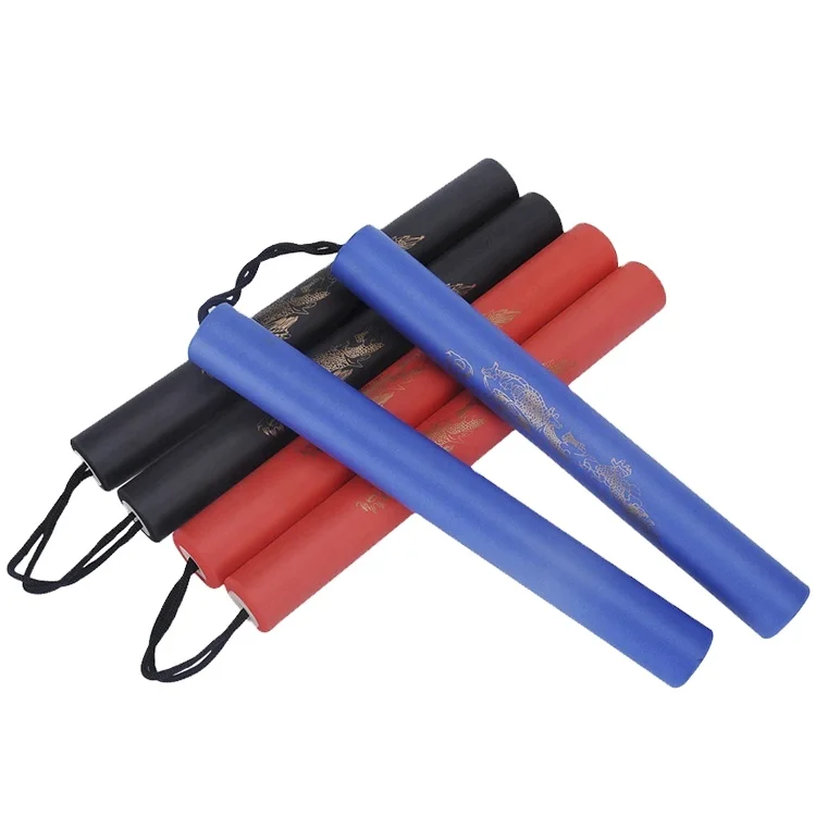 Wholesale multicolor foam nunchakus martial art Training nunchukus stick