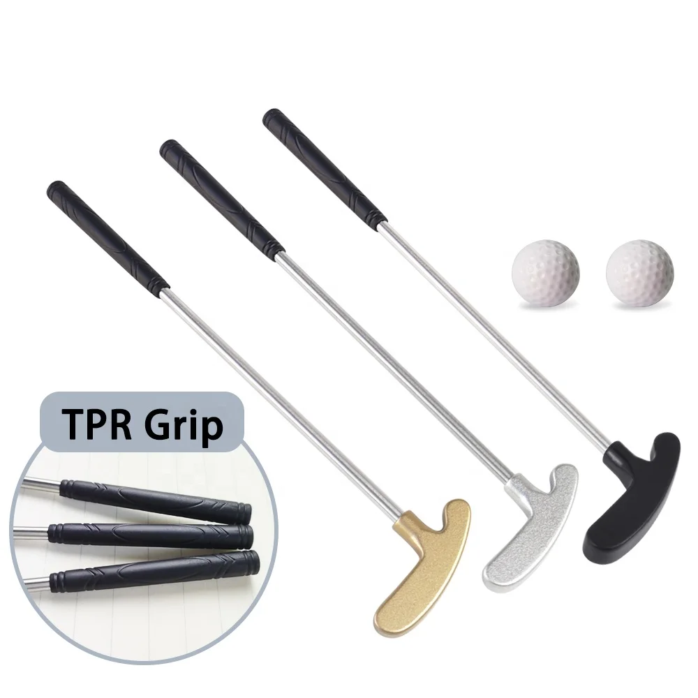 High Quality Golf Mini Putter Kids in Gold Silver Black 304 Stainless Steel Two-sided for Golf Putters Clubs