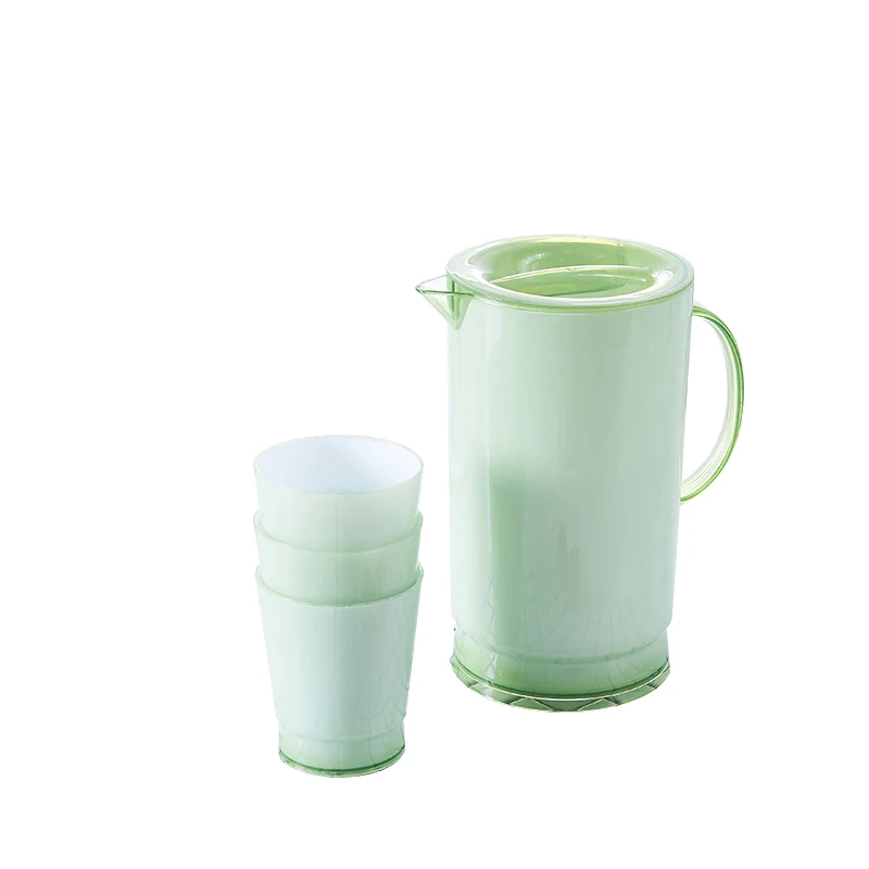 High-capacity Cheap Drinking Water Plastic Drinking Water Jug  with cup 2.1L