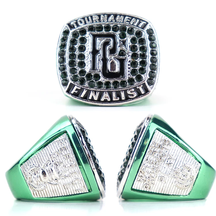 fashion custom little league youth championship basketball national rings