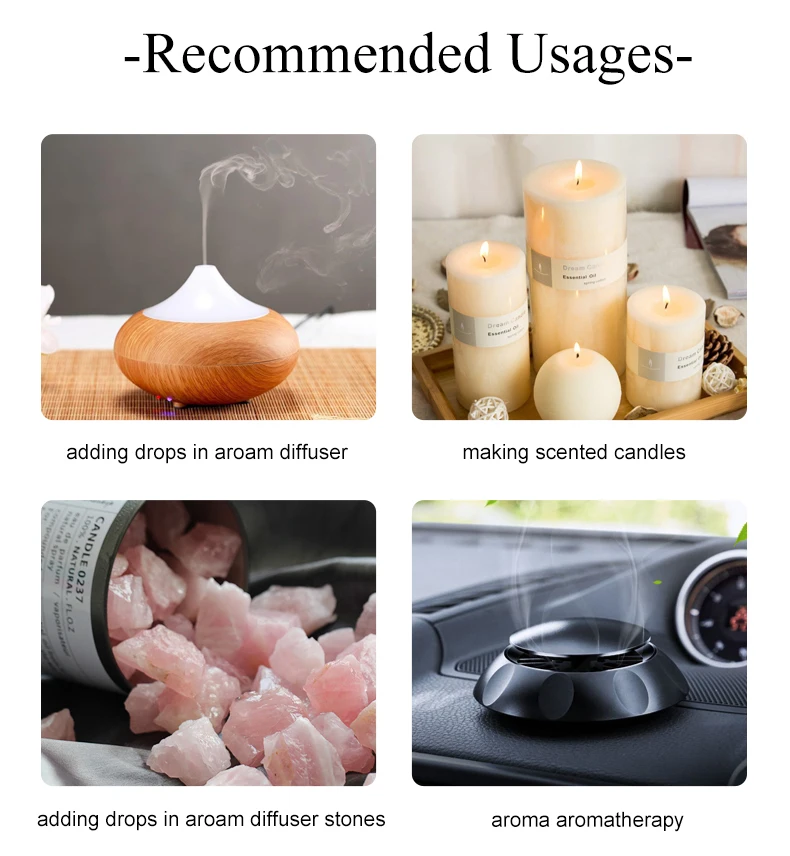 Organic Pure Aromatherapy Essencial Oils For Diffuser Relaxation 8 In 1 Essential Oil Set