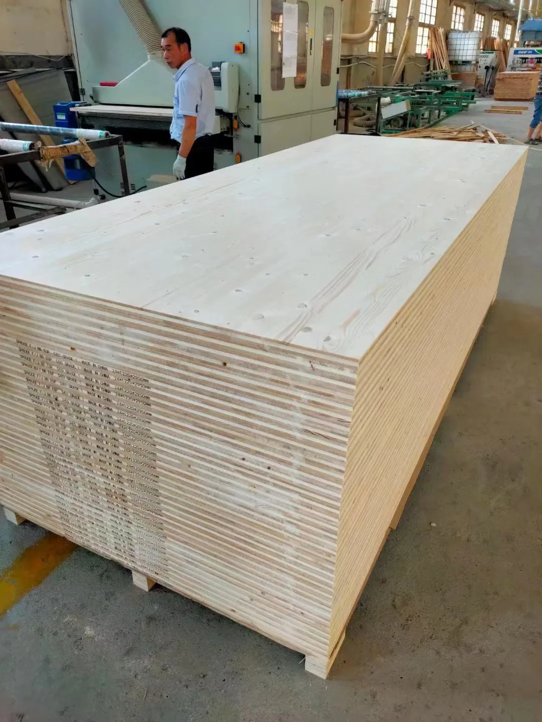 wood  Cross Laminated Timber (clt) Building Board E0 Glue  for house