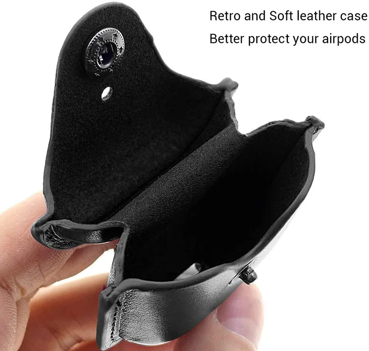 
Amazon hot sell oem fashion luxury leather earphone Accessories case cover 
