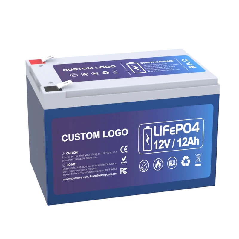 LiFePO4 Prismatic 12V 12AH Lithium Ion 12 Volt Battery 12v Lithium Battery Lifepo4 Battery 12v 12ah