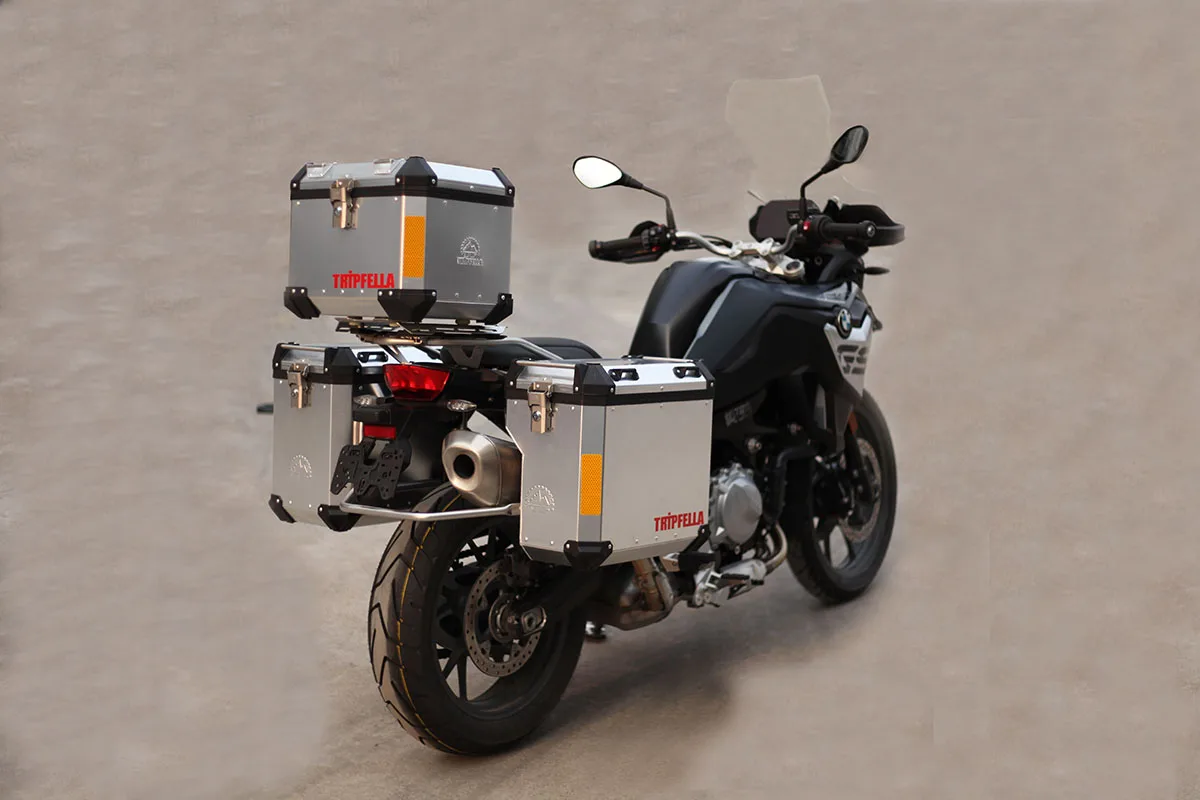 Алюминиевая боковая коробка 41L корпус Pannier лидер