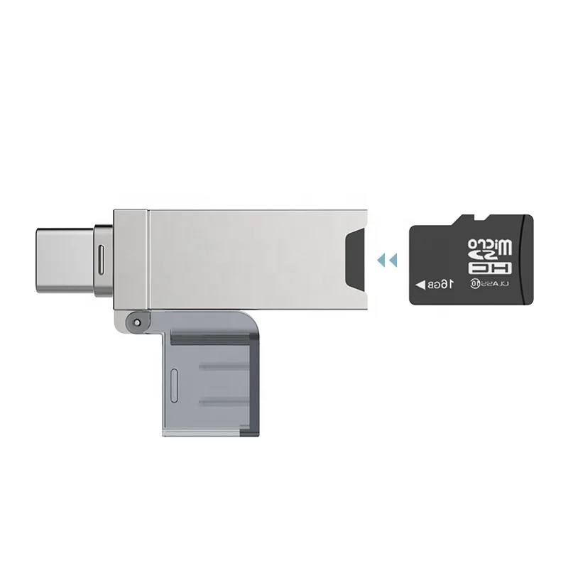 
Type c multi smart memory SD USB card reader adapter CR006 